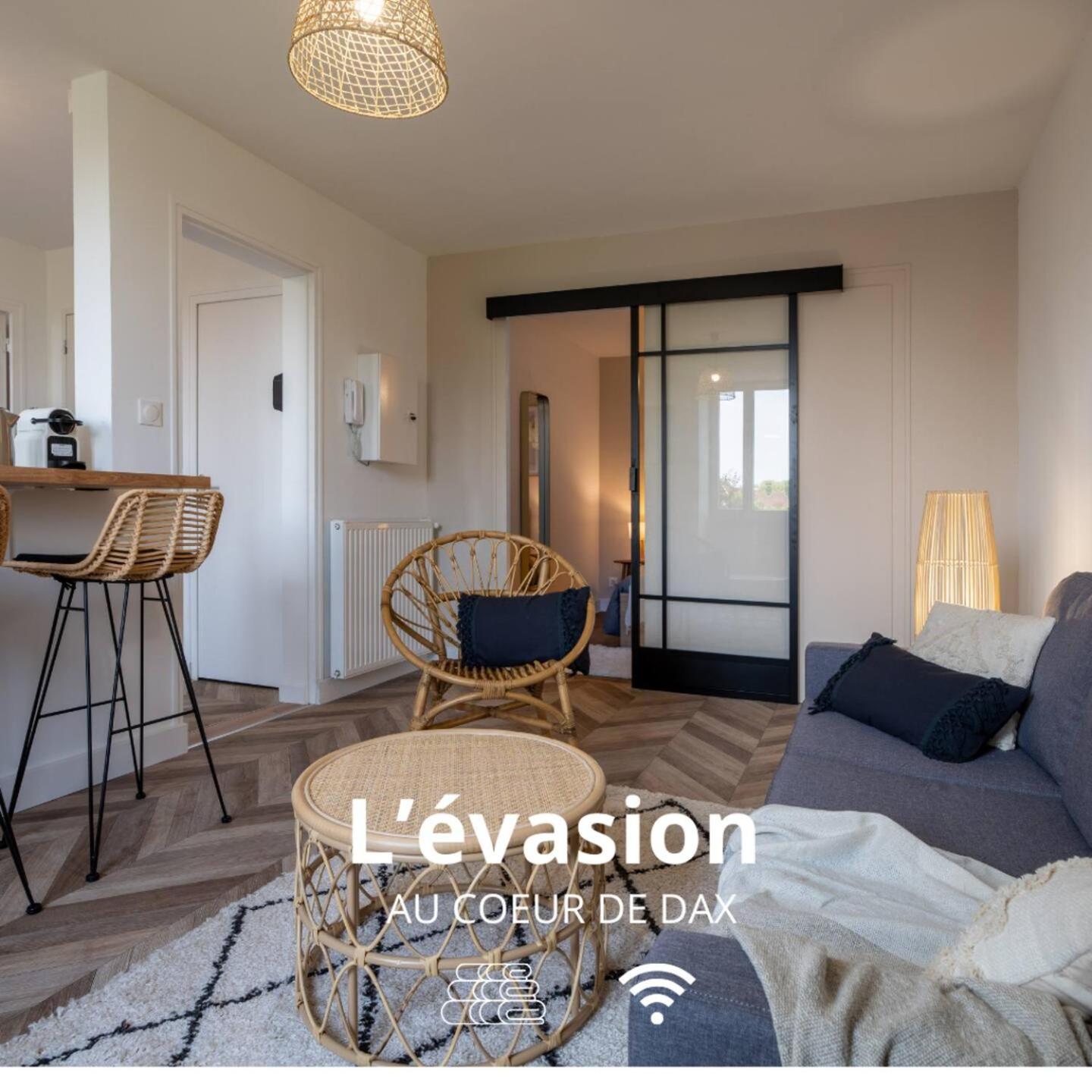 L'Evasion - Au Coeur De Dax Apartment Bagian luar foto
